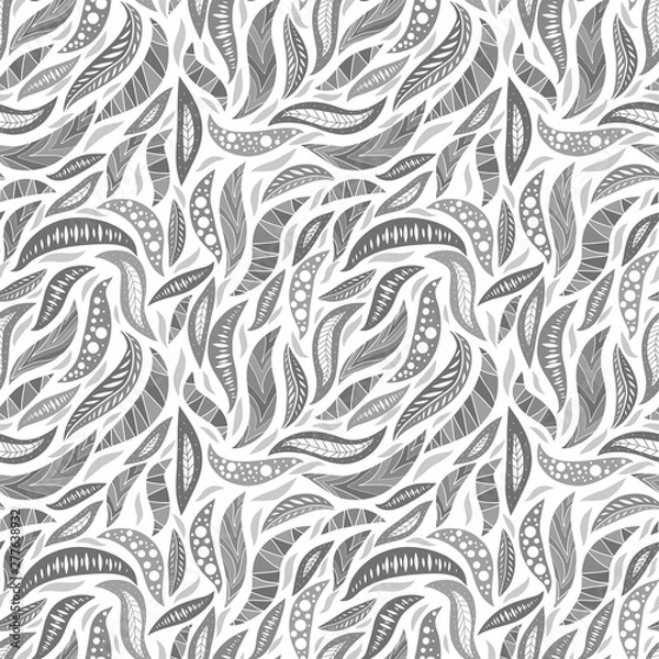 Fototapeta Organic background. Seamless pattern.Vector. 有機的なパターン