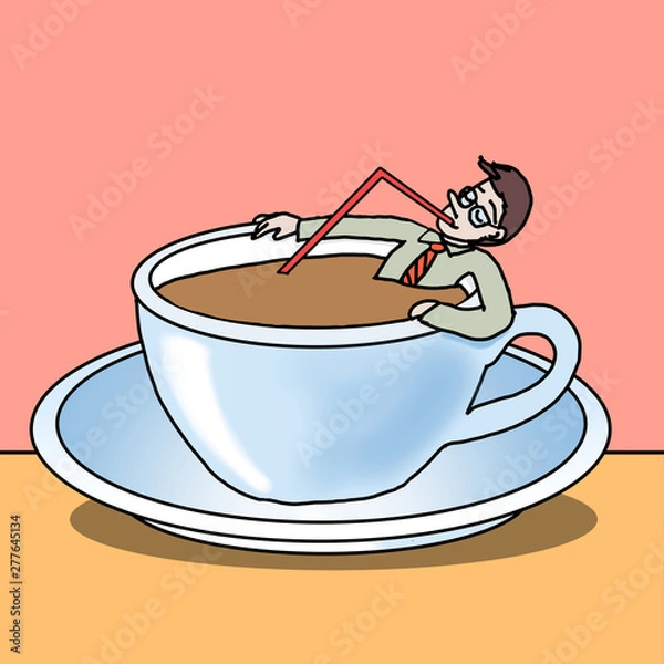 Fototapeta Coffee Addict