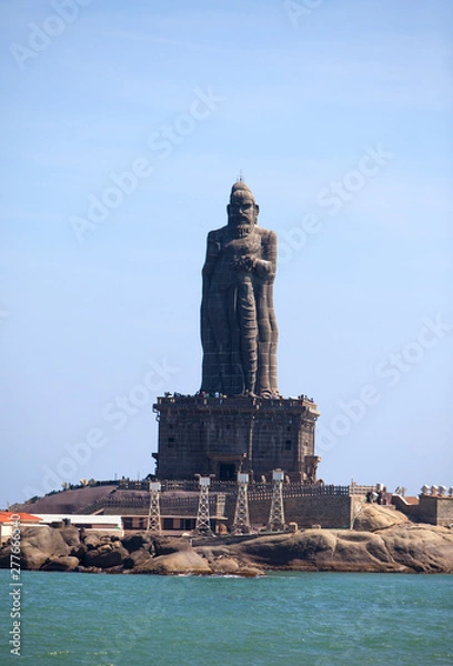 Fototapeta  Thiruvalluvar Statue in Kanyakumari, India