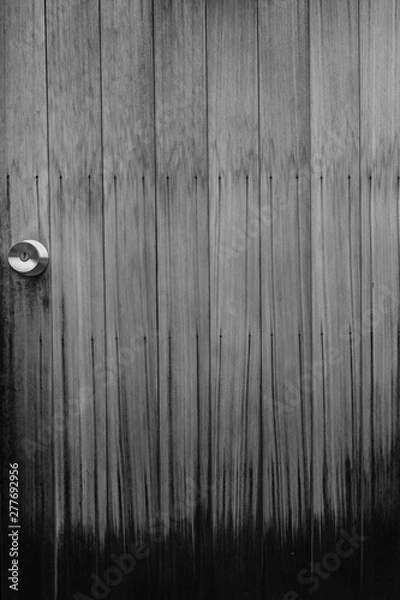 Obraz モノクロのドア