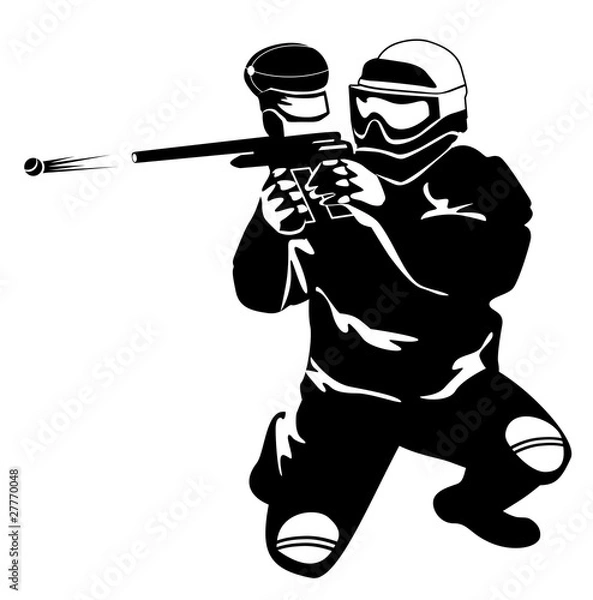 Fototapeta Paintball