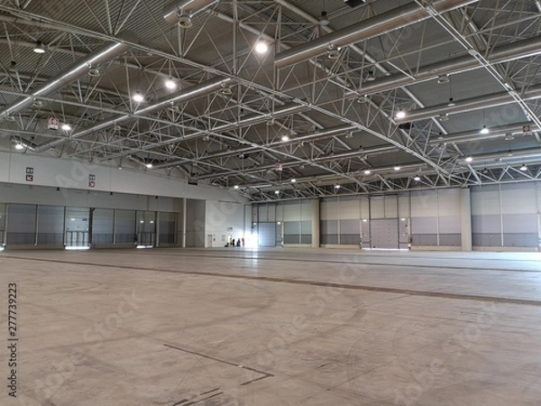 Obraz interior empty exhibition hall