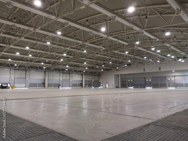 Obraz interior empty exhibition hall