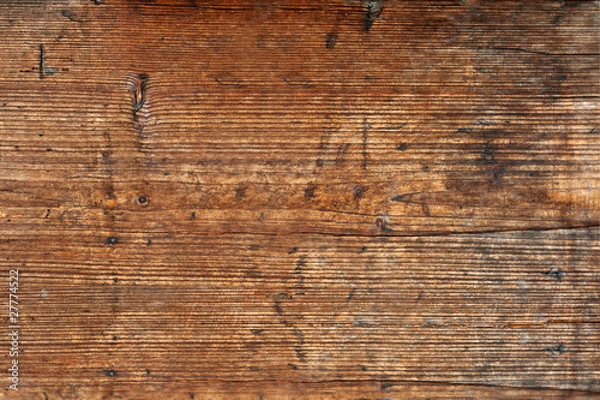 Obraz Old weathered timber wall