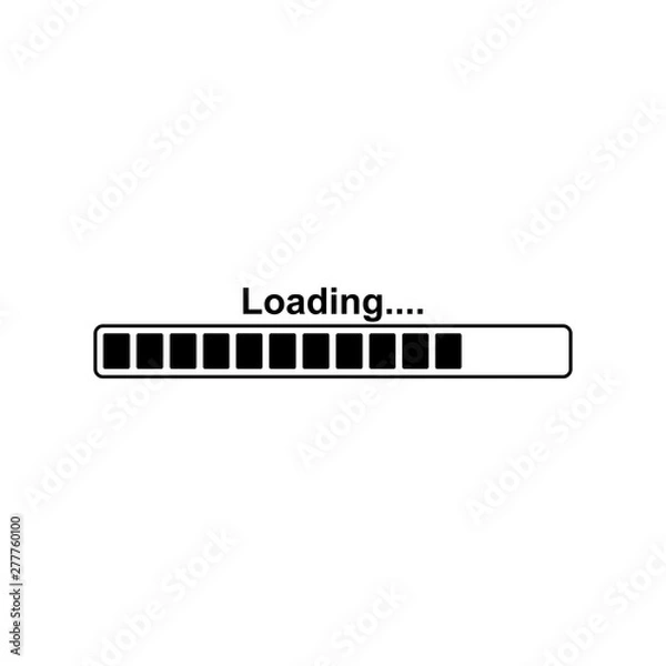 Fototapeta Loading Icon Vector Illustration - Vector