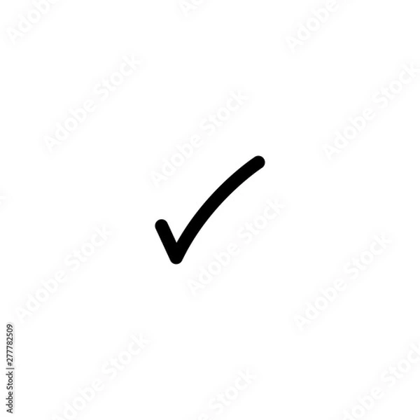Obraz tick check list icon design vector illustration - vector