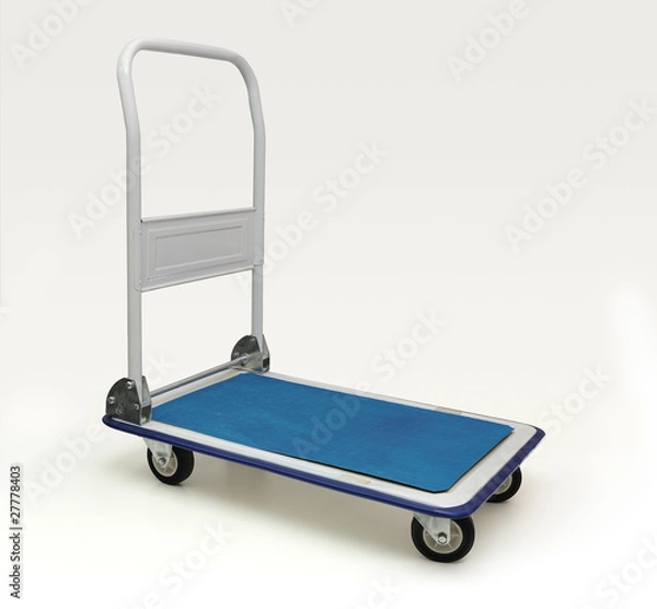 Fototapeta Chariot à dossier rabattable