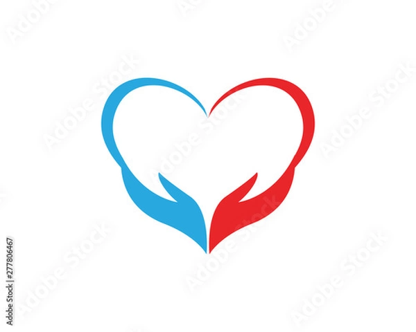 Obraz Hand Care Logo Template vector  Business