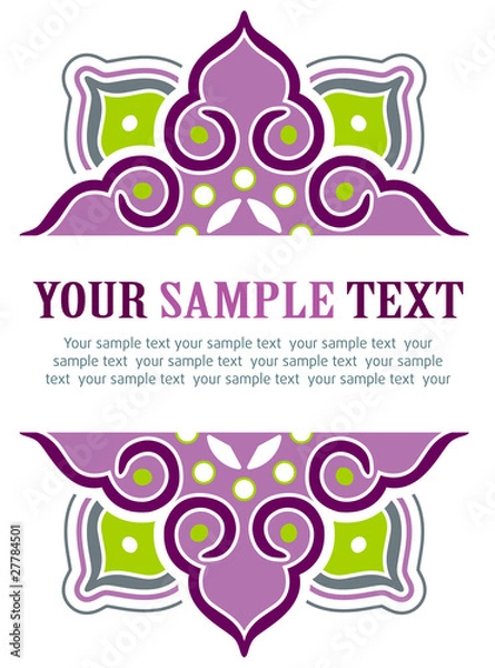 Obraz thai background