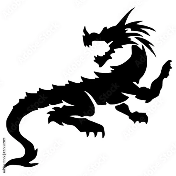 Obraz dragon symbol