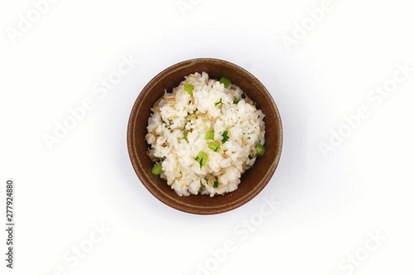 Obraz 大根葉とじゃこの混ぜご飯