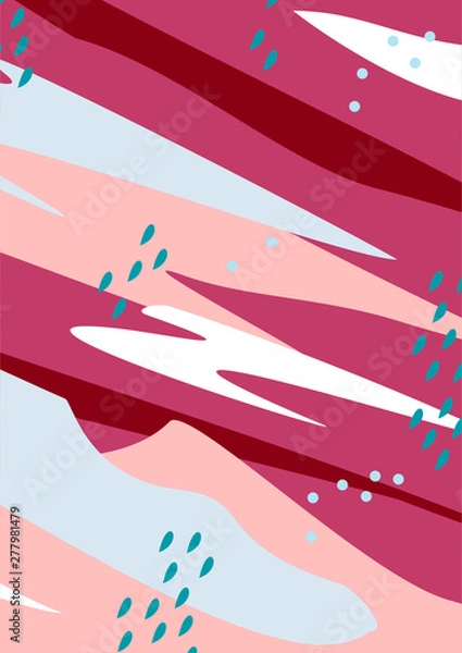 Obraz Colorful Simple Abstract Digital Arts / Paintings / Backgrounds / Illustrations