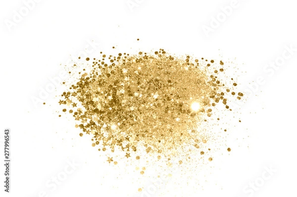 Fototapeta Background with gold glitter, background for your design
