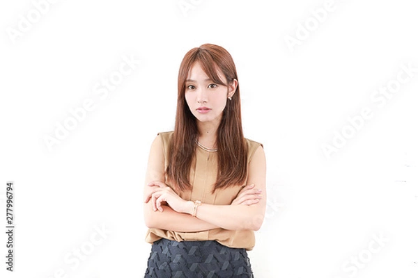 Fototapeta 腕を組む女性