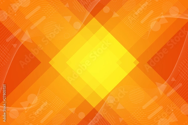 Fototapeta abstract, orange, yellow, sun, design, illustration, light, wallpaper, bright, color, gradient, sunset, texture, summer, graphic, sky, sunlight, backdrop, gold, art, wave, hot, waves, smooth, shape