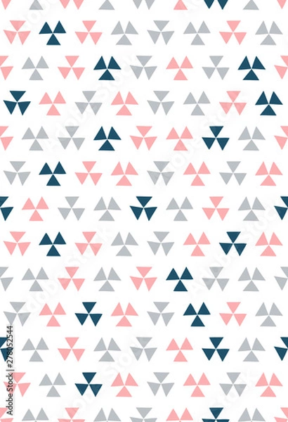 Fototapeta 北欧風のシームレスパターン