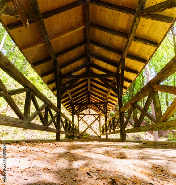 Obraz Alte Holzbrücke