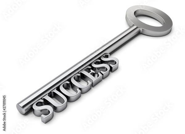 Obraz Key to success