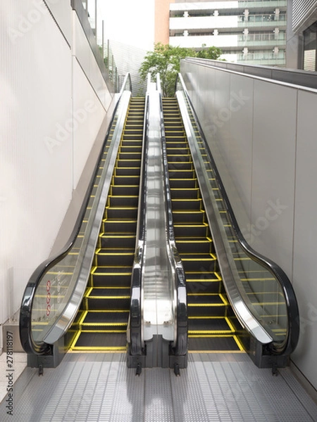 Fototapeta エスカレーター