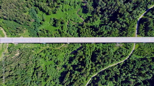 Obraz Bridge aerial view