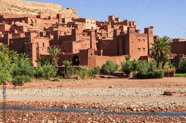 Fototapeta The Kasbahs of Ait Ben Haddou / The Kasbahs of Ait Ben Haddou in the south of Morocco, Africa.