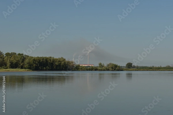 Obraz the factorka and water