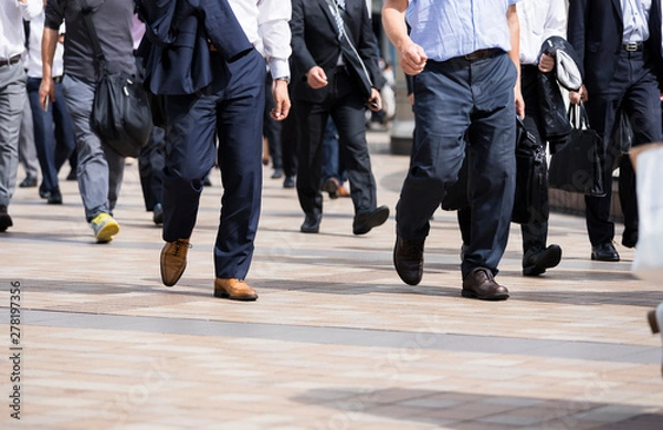Fototapeta ビジネスマンの風景　正面