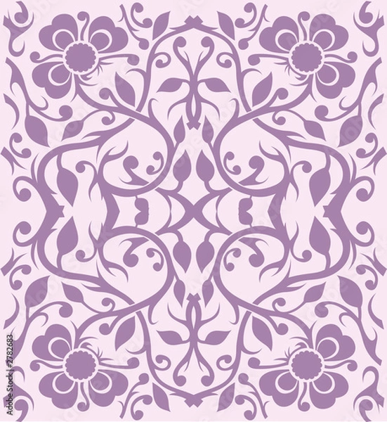 Fototapeta floral pattern - illustration