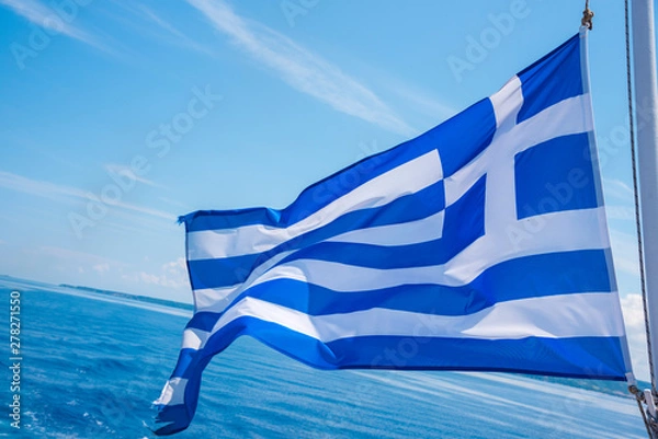 Obraz flag of greece