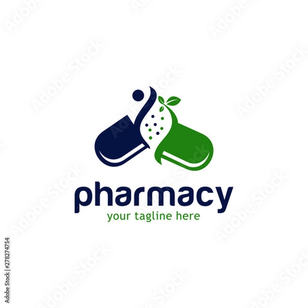 Obraz Pharmacy Logo Template