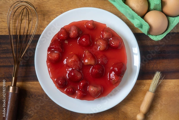 Obraz strawberry cheesecake