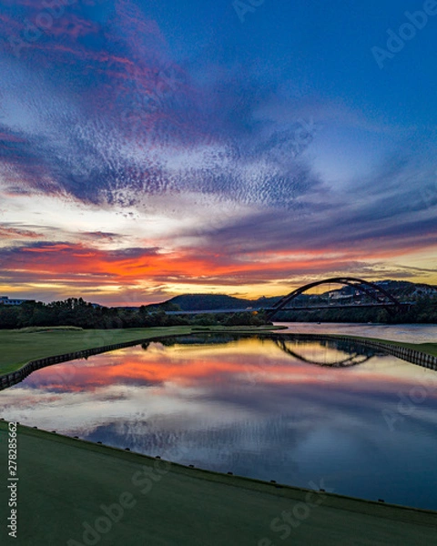 Fototapeta Austin 360 bridge