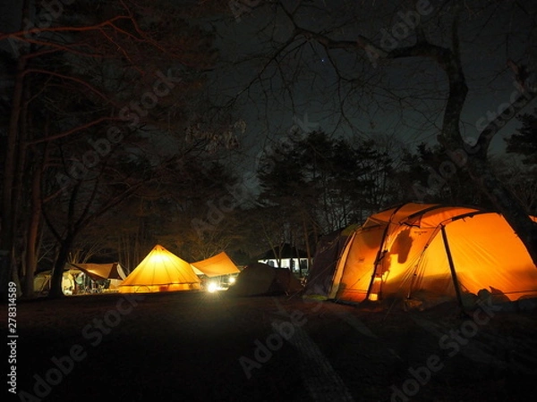 Obraz キャンプ