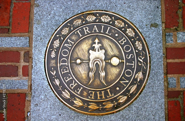 Obraz freedom trail, boston
