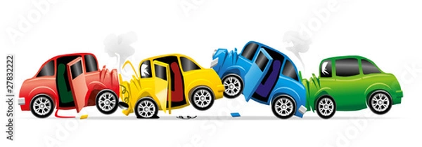 Obraz car accident