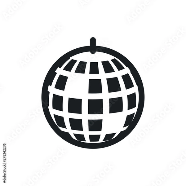 Obraz dicso vector icon