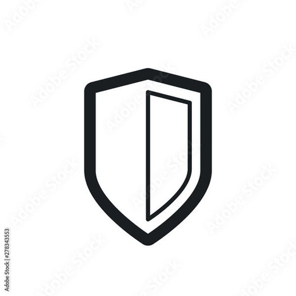 Obraz shield vector icon