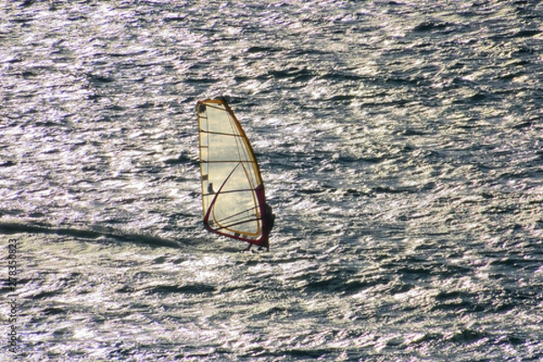 Fototapeta flying a kite