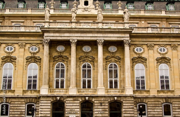 Fototapeta The Hungarian National Gallery, Budapest