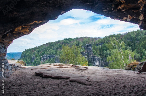 Obraz Widok z Idagrotte