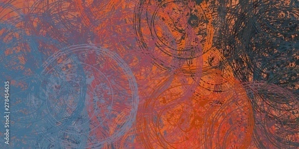 Obraz Canvas painting. Colorful background texture. 2d illustration. Texture backdrop. @@@