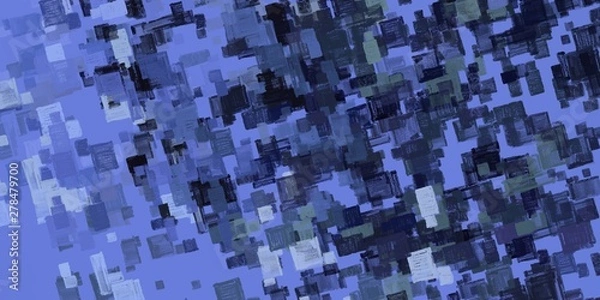 Fototapeta Abstract sketch random pattern. Chaos and variety. Modern art drawing painting. 2d illustration. Digital texture wallpaper. Artistic sketch draw backdrop material. 