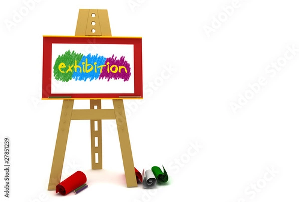 Obraz exhibition canvas