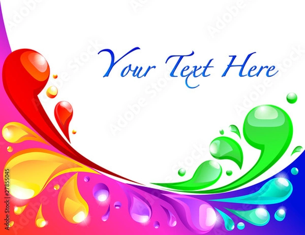 Obraz Multicolored paint