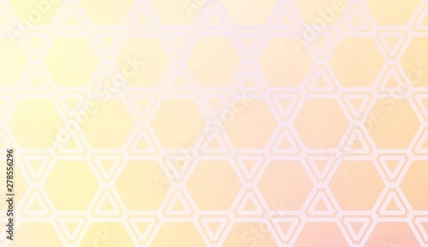Fototapeta Pattern With Abstract Geometric Design. Vector Illustration. Design For Your Interior Wallpaper, Fashion Print, Business Presentation. Blurred gradient