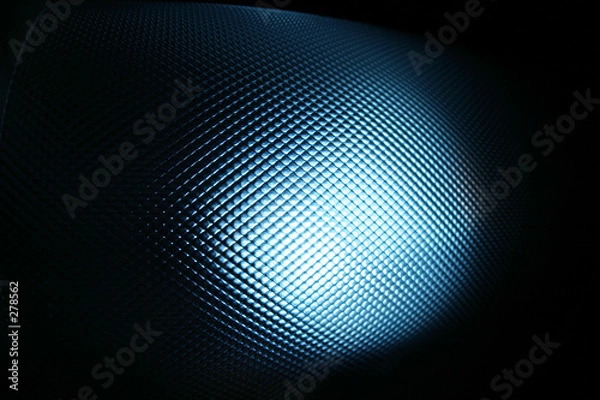 Obraz curved blue pattern