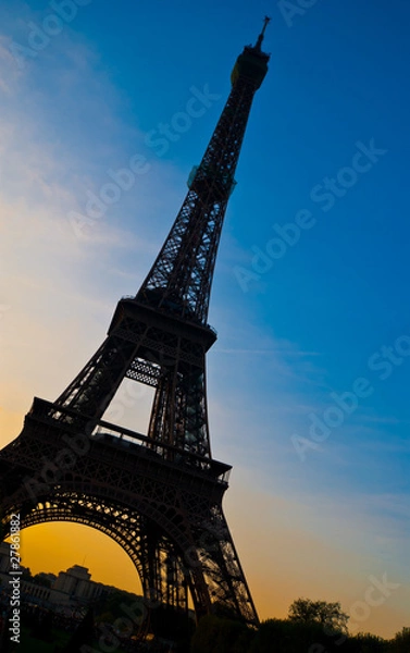 Fototapeta The Eiffel Tower