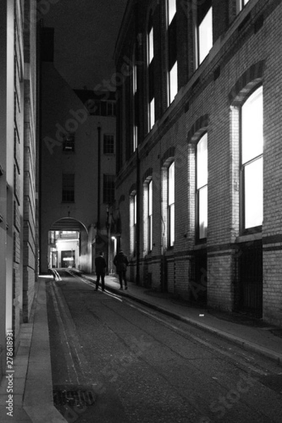 Obraz street at night