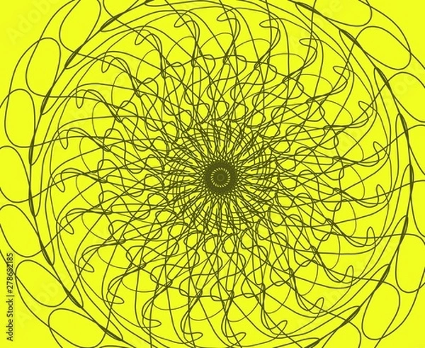 Fototapeta abstract background with circles