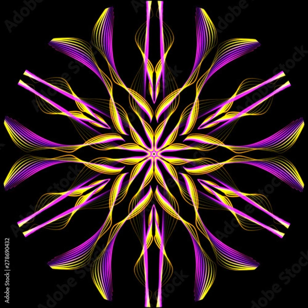 Obraz Wielobarwna mandala